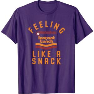 image:imageMaruchan Feeling Like A Ramen Snack Instant Lunch Logo TShirtPurple