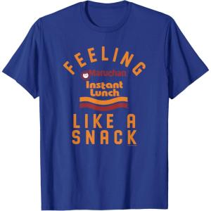 image:imageMaruchan Feeling Like A Ramen Snack Instant Lunch Logo TShirtRoyal Blue