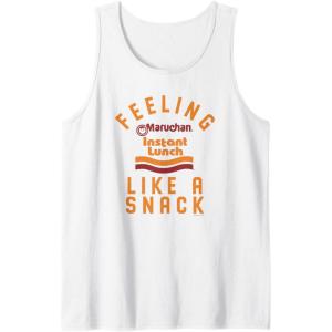 image:imageMaruchan Feeling Like A Ramen Snack Instant Lunch Logo Tank TopWhite