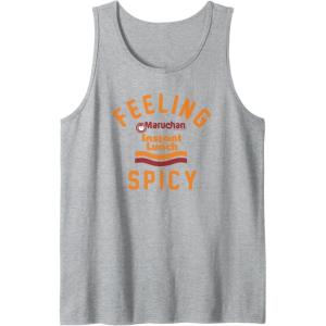 image:imageMaruchan Feeling Spicy Instant Lunch Logo Tank TopHeather Grey