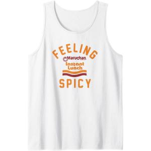 image:imageMaruchan Feeling Spicy Instant Lunch Logo Tank TopWhite