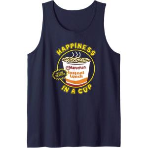 image:imageMaruchan Happiness In A Cup Instant Lunch Poster Tank TopNavy Blue