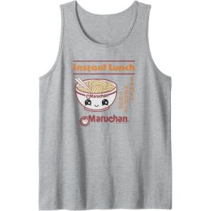 image:imageMaruchan Happy Bowl Of Noodles Instant Lunch Poster Tank TopHeather Grey