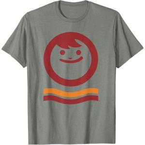 image:imageMaruchan Happy Face With Waves Logo TShirtOlive Heather