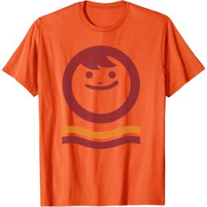 image:imageMaruchan Happy Face With Waves Logo TShirtOrange