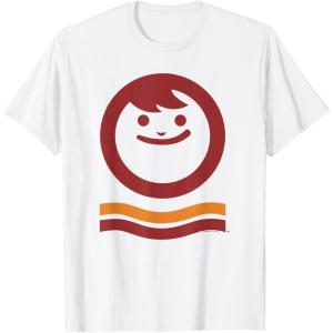 image:imageMaruchan Happy Face With Waves Logo TShirtWhite