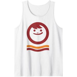 image:imageMaruchan Happy Face With Waves Logo Tank TopWhite