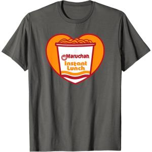 image:imageMaruchan Heart Instant Lunch Ramen Soup Cup TShirtAsphalt Grey