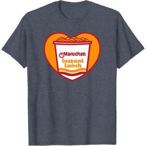 image:imageMaruchan Heart Instant Lunch Ramen Soup Cup TShirtHeather Blue