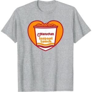 image:imageMaruchan Heart Instant Lunch Ramen Soup Cup TShirtHeather Grey
