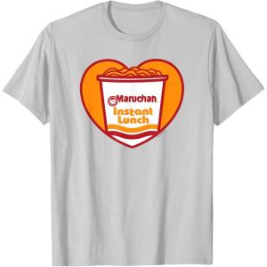 image:imageMaruchan Heart Instant Lunch Ramen Soup Cup TShirtSilver Grey