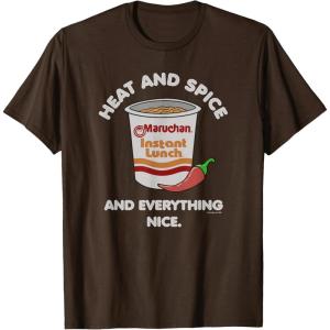 image:imageMaruchan Heat And Spice And Everything Nice Logo TShirtBrown