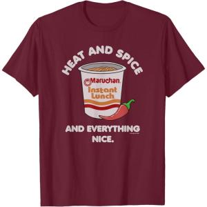 image:imageMaruchan Heat And Spice And Everything Nice Logo TShirtBurgundy