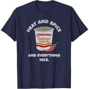 image:imageMaruchan Heat And Spice And Everything Nice Logo TShirtNavy Blue