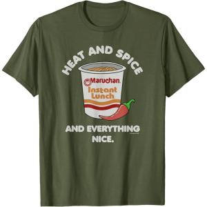 image:imageMaruchan Heat And Spice And Everything Nice Logo TShirtOlive Green