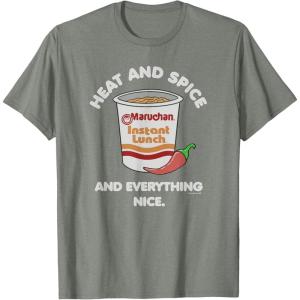 image:imageMaruchan Heat And Spice And Everything Nice Logo TShirtOlive Heather