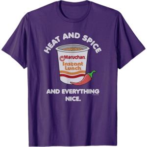 image:imageMaruchan Heat And Spice And Everything Nice Logo TShirtPurple