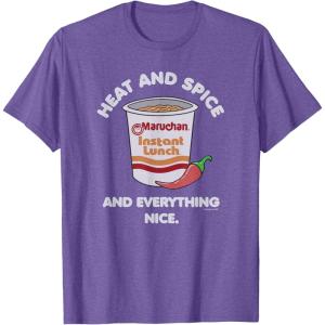 image:imageMaruchan Heat And Spice And Everything Nice Logo TShirtPurple Heather