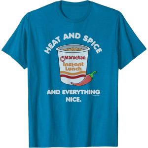image:imageMaruchan Heat And Spice And Everything Nice Logo TShirtSapphire Blue