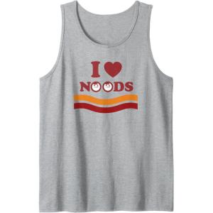 image:imageMaruchan I Heart Noods Humor Logo Tank TopHeather Grey