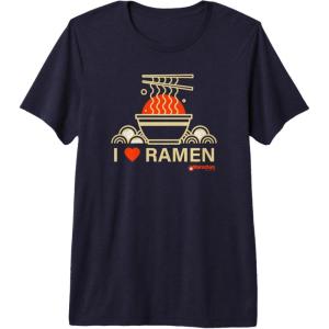 image:imageMaruchan I Heart Ramen Noodle Bowl Poster Premium TShirtNavy Blue