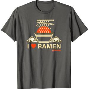 image:imageMaruchan I Heart Ramen Noodle Bowl Poster TShirtAsphalt Grey
