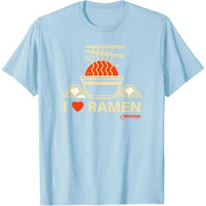 image:imageMaruchan I Heart Ramen Noodle Bowl Poster TShirtBaby Blue