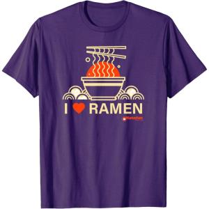 image:imageMaruchan I Heart Ramen Noodle Bowl Poster TShirtPurple