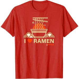 image:imageMaruchan I Heart Ramen Noodle Bowl Poster TShirtRed