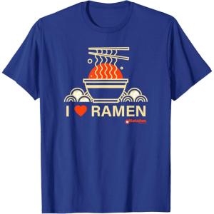 image:imageMaruchan I Heart Ramen Noodle Bowl Poster TShirtRoyal Blue
