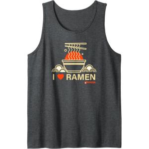 image:imageMaruchan I Heart Ramen Noodle Bowl Poster Tank TopDark Heather Grey