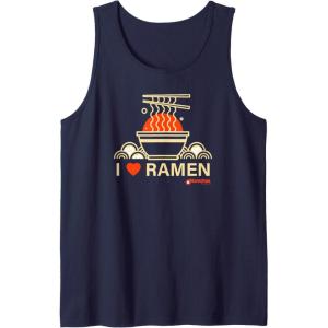 image:imageMaruchan I Heart Ramen Noodle Bowl Poster Tank TopNavy Blue