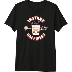 image:imageMaruchan Instant Happiness Steaming Ramen Soup Premium Triblend TShirtBlack