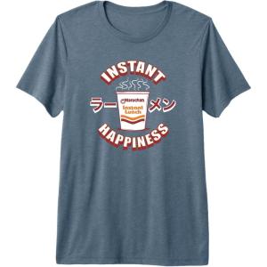 image:imageMaruchan Instant Happiness Steaming Ramen Soup Premium Triblend TShirtSlate Grey