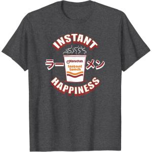 image:imageMaruchan Instant Happiness Steaming Ramen Soup TShirtDark Heather Grey