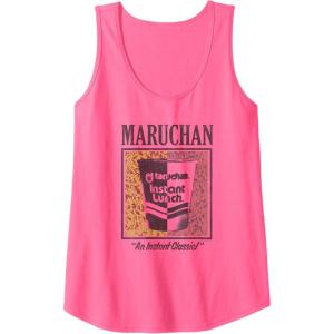 image:imageMaruchan Instant Lunch An Instant Classic Art Pop Logo Tank TopNeon Pink