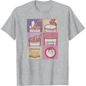 image:imageMaruchan Instant Lunch Boxed Up Cooking Instructions Panel TShirtHeather Grey