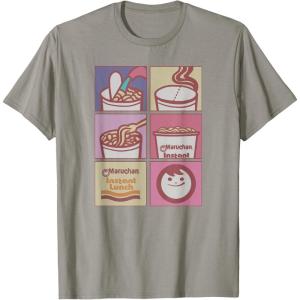 image:imageMaruchan Instant Lunch Boxed Up Cooking Instructions Panel TShirtSlate Grey