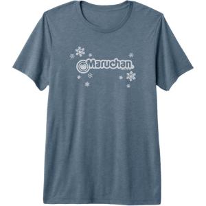 image:imageMaruchan Instant Lunch Christmas Snow Flakes Holiday Logo Premium Triblend TShirtSlate Grey