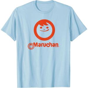 image:imageMaruchan Instant Lunch Classic Happy Face Vintage Logo TShirtBaby Blue