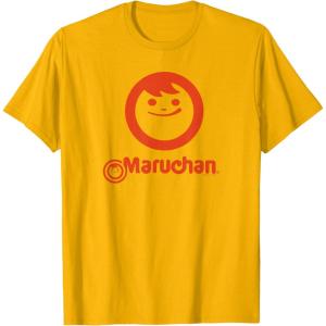 image:imageMaruchan Instant Lunch Classic Happy Face Vintage Logo TShirtGolden Yellow