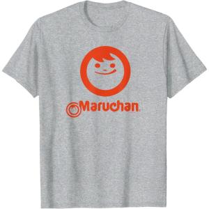 image:imageMaruchan Instant Lunch Classic Happy Face Vintage Logo TShirtHeather Grey