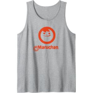 image:imageMaruchan Instant Lunch Classic Happy Face Vintage Logo Tank TopHeather Grey