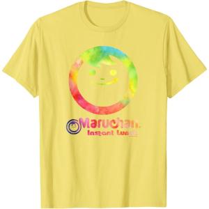 image:imageMaruchan Instant Lunch Colour Pop Classic Retro Logo TShirtLemon Yellow
