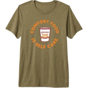 image:imageMaruchan Instant Lunch Comfort Food Is Self Care Ramen Cup Premium TShirtOlive Green