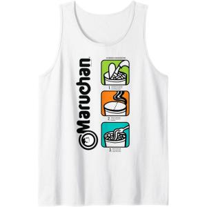 image:imageMaruchan Instant Lunch Cooking Directions Icons Tank TopWhite