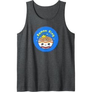 image:imageMaruchan Instant Lunch Cute Kawaii Ramen King Bowl Logo Tank TopDark Heather Grey