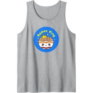 image:imageMaruchan Instant Lunch Cute Kawaii Ramen King Bowl Logo Tank TopHeather Grey