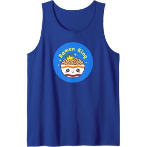image:imageMaruchan Instant Lunch Cute Kawaii Ramen King Bowl Logo Tank TopRoyal Blue