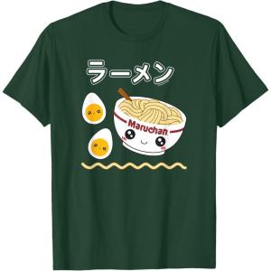 image:imageMaruchan Instant Lunch Cute Ramen Japanese Style Logo TShirtDark Green